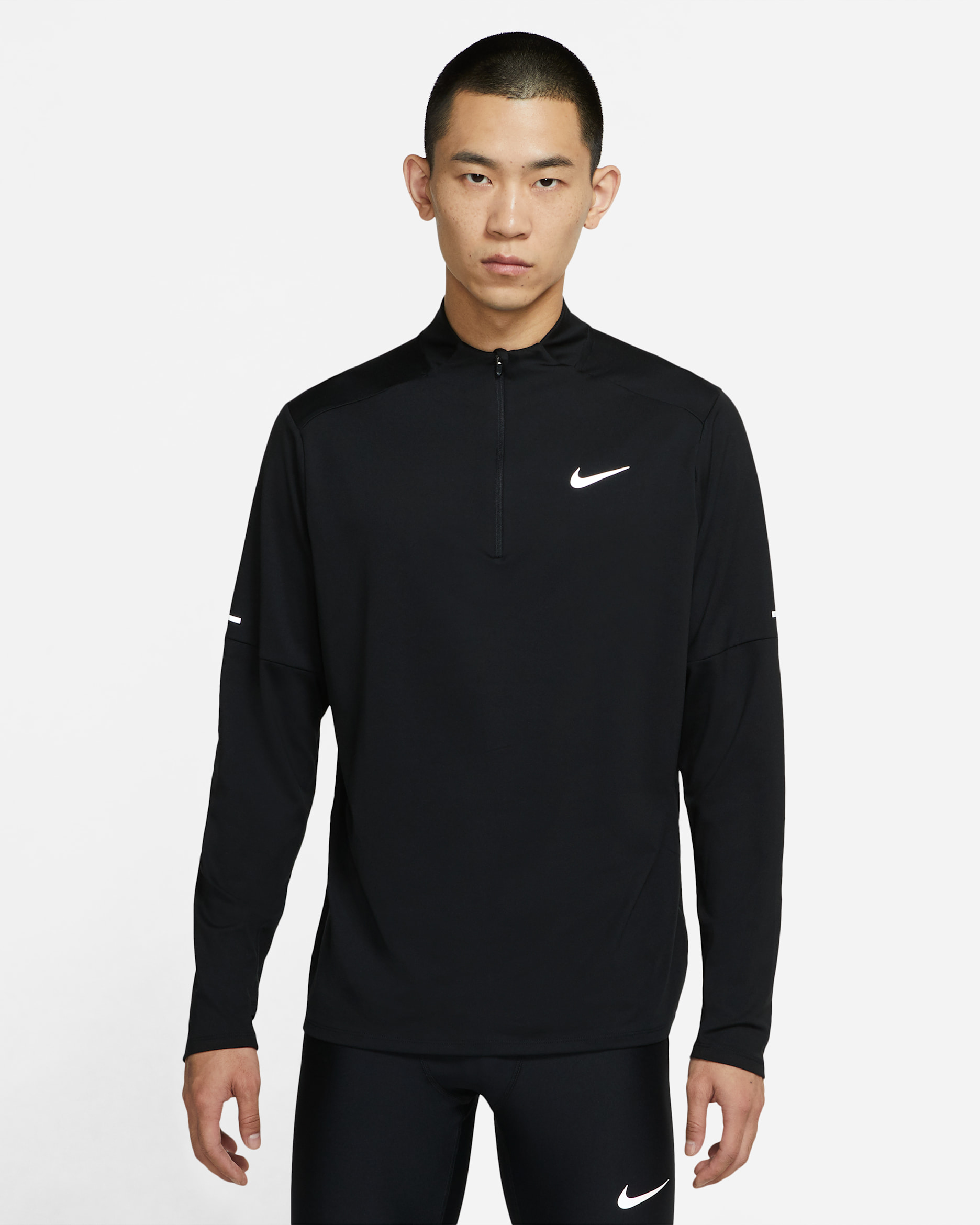 【新品未使用】NIKE ドライフィット　ジップアップ　ロンT NIKE公式】ナイキ Dri-FIT メンズ 1/4ジップ ランニングトップ